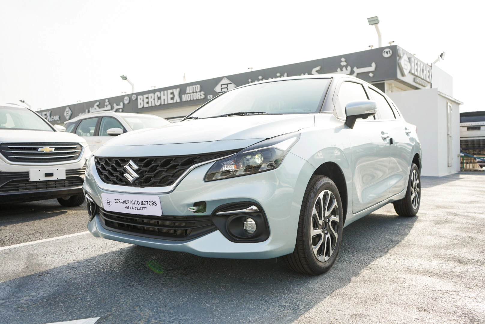 Suzuki Baleno Splendid Silver Pearl Metallic Berchex Auto